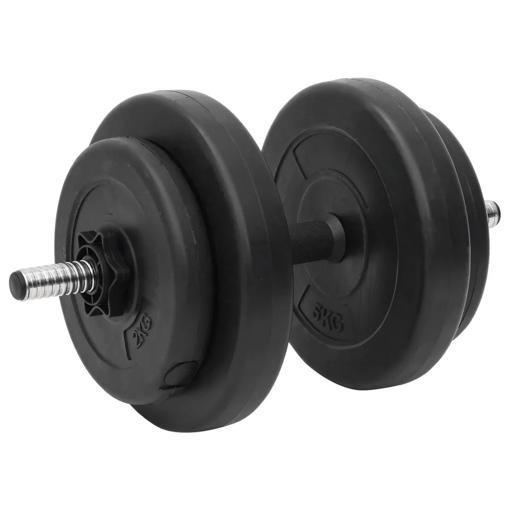 Set Bilanciere Curl e Manubri con Dischi 60 kg CFW1597402