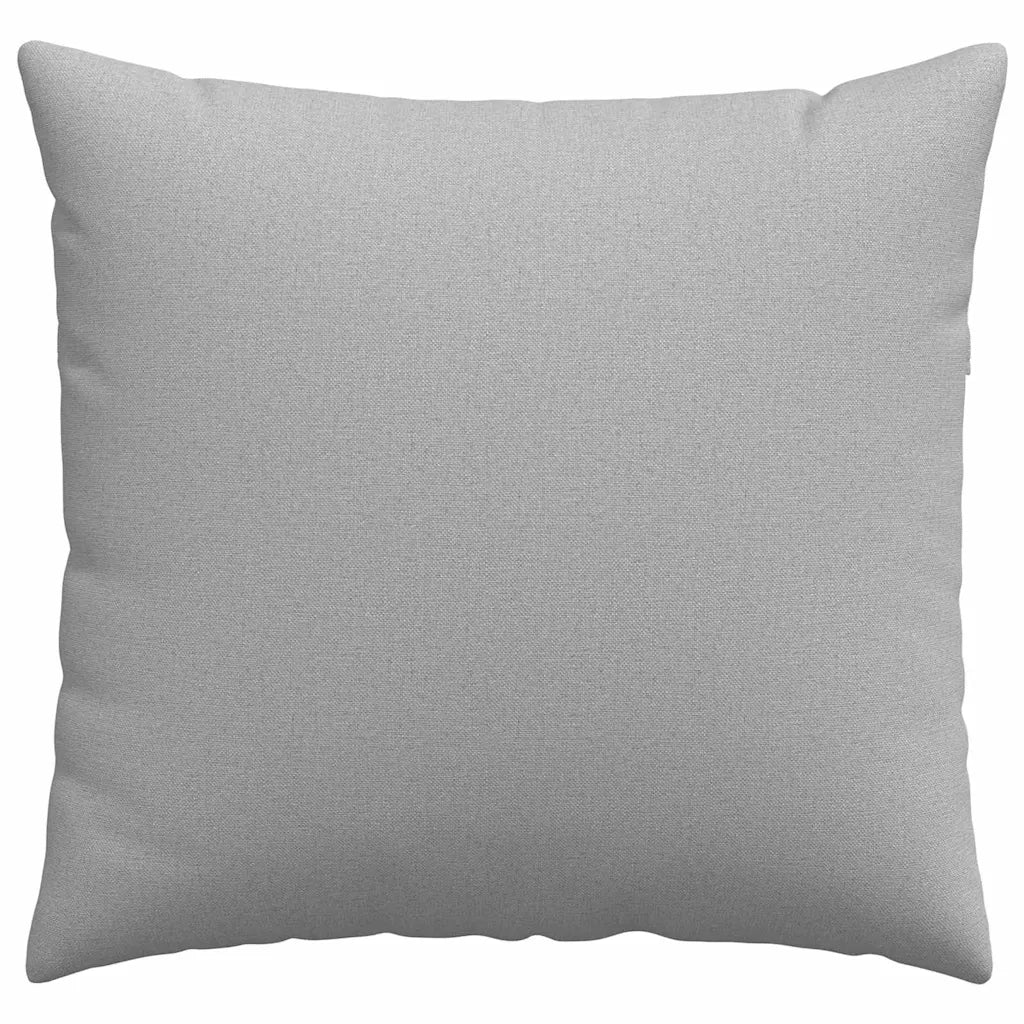 Cuscini da Divano 2 pcs Grigio Nuvola 50 x 50 cm Tessuto 42013967