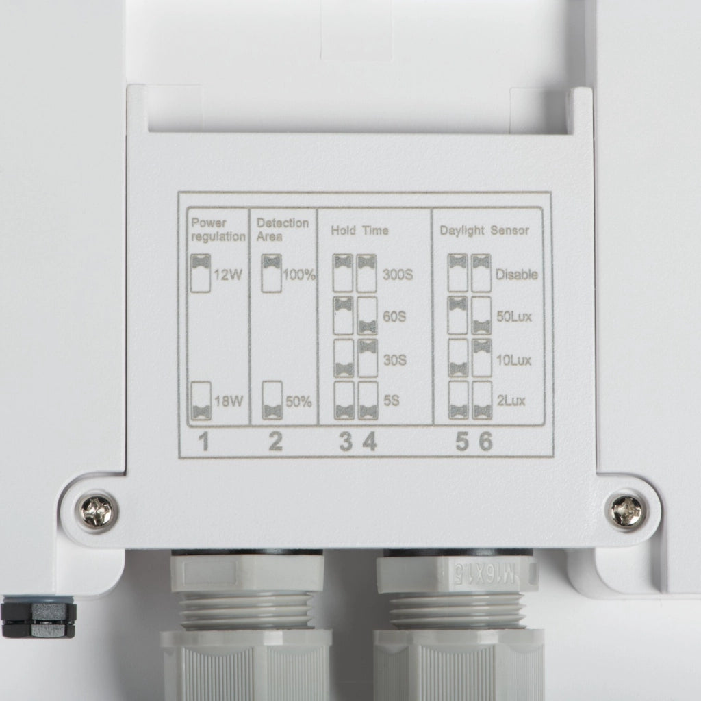 Plafoniera LED 18W Ø22 grafite CCT sensore IP65 Kanlux
