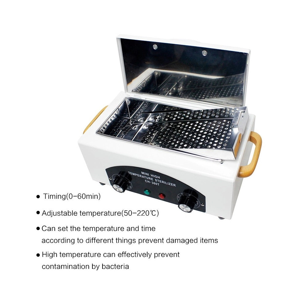Trade Shop - Sterilizzatore A Secco Professionale Con Temperatore Sterilizzatrice Ch-360t -