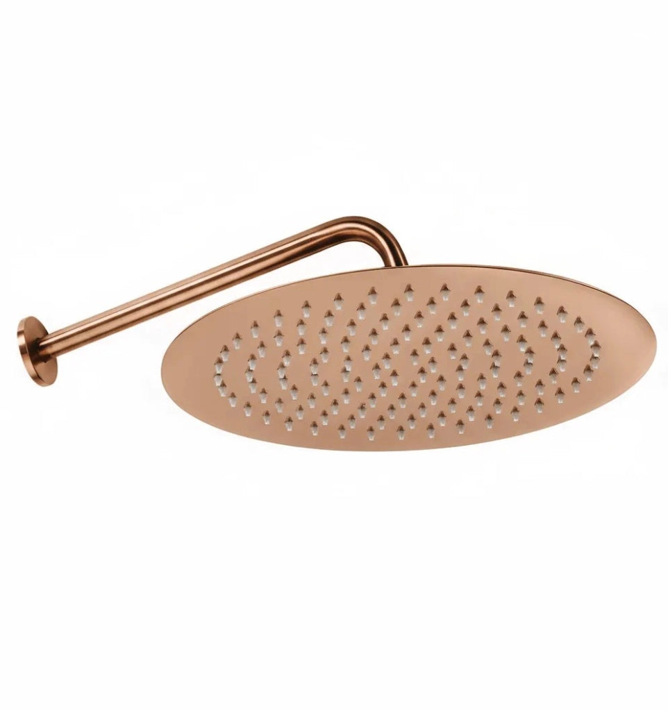 Set Doccia Da Incasso Rea Foss Clif Brush Copper + Box