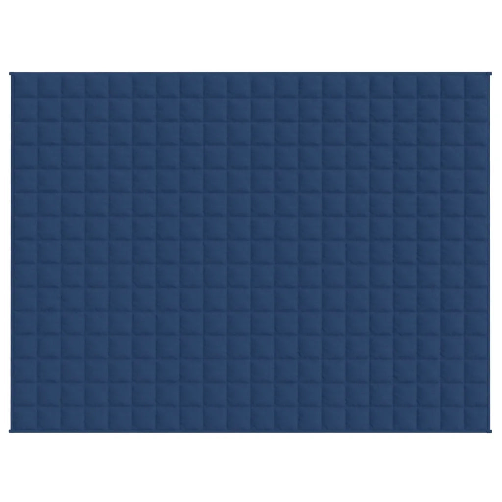 Coperta Ponderata Blu 152x203 cm 7 kg Tessuto 3154855