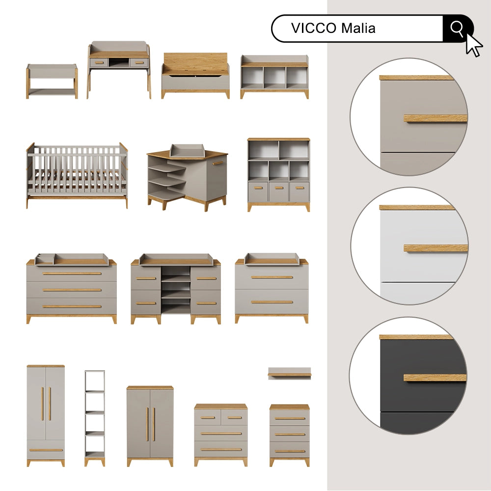 Vitalispa Libreria bambini Cashmere/Artigianale 80 x 46 cm