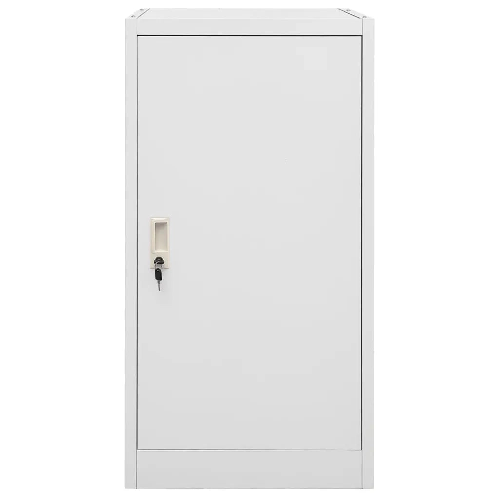 Armadio Porta Sella Grigio Chiaro 53x53x105 cm in Acciaio CFW8701444