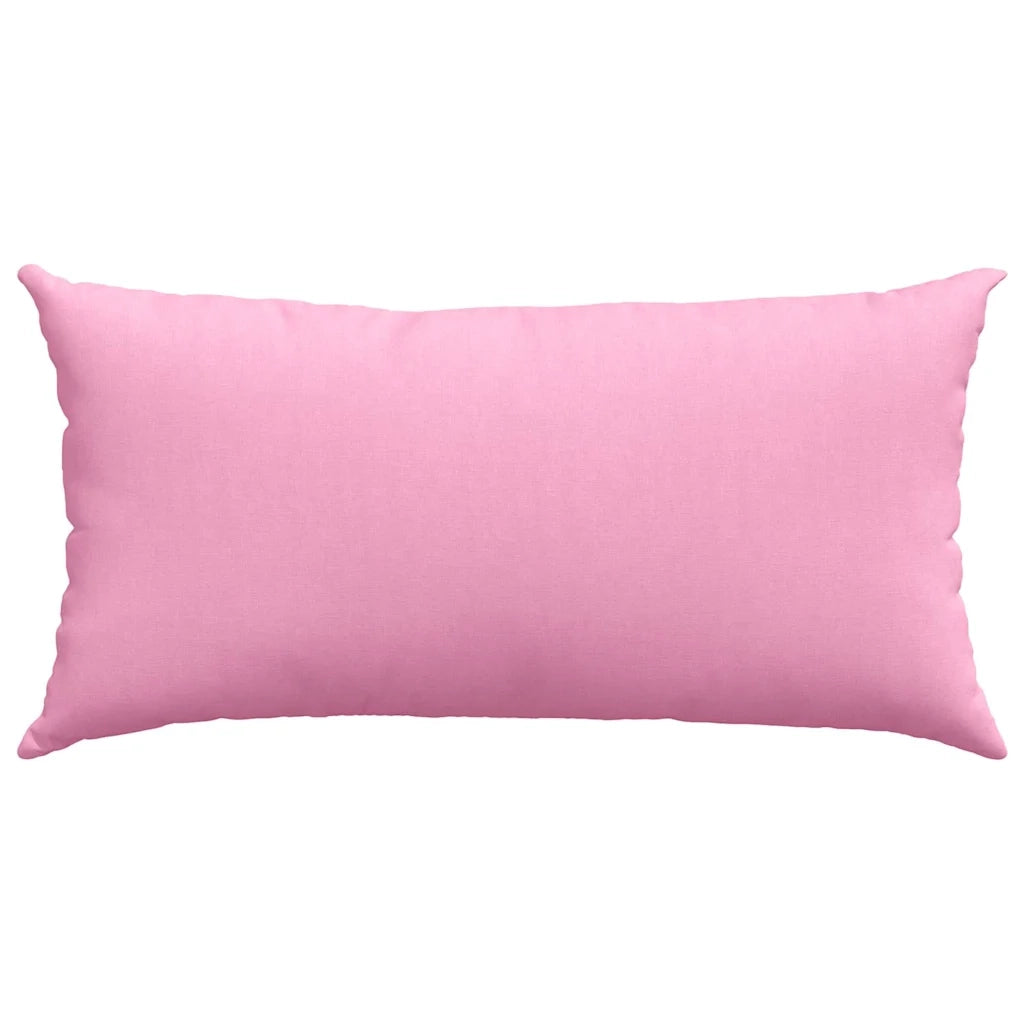 Cuscini da Divano 2 pcs Rosa 80 x 40 cm Tessuto 42013711