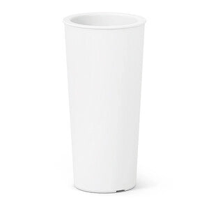 CACHEPOT SATURNO 65CM  BIANCO