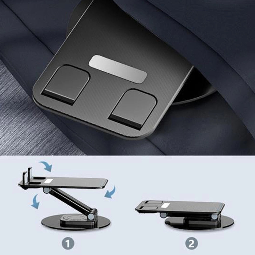 Trade Shop - Supporto Portatile Per Smartphone Tablet Regolabile In Altezza Scrivania Ufficio -