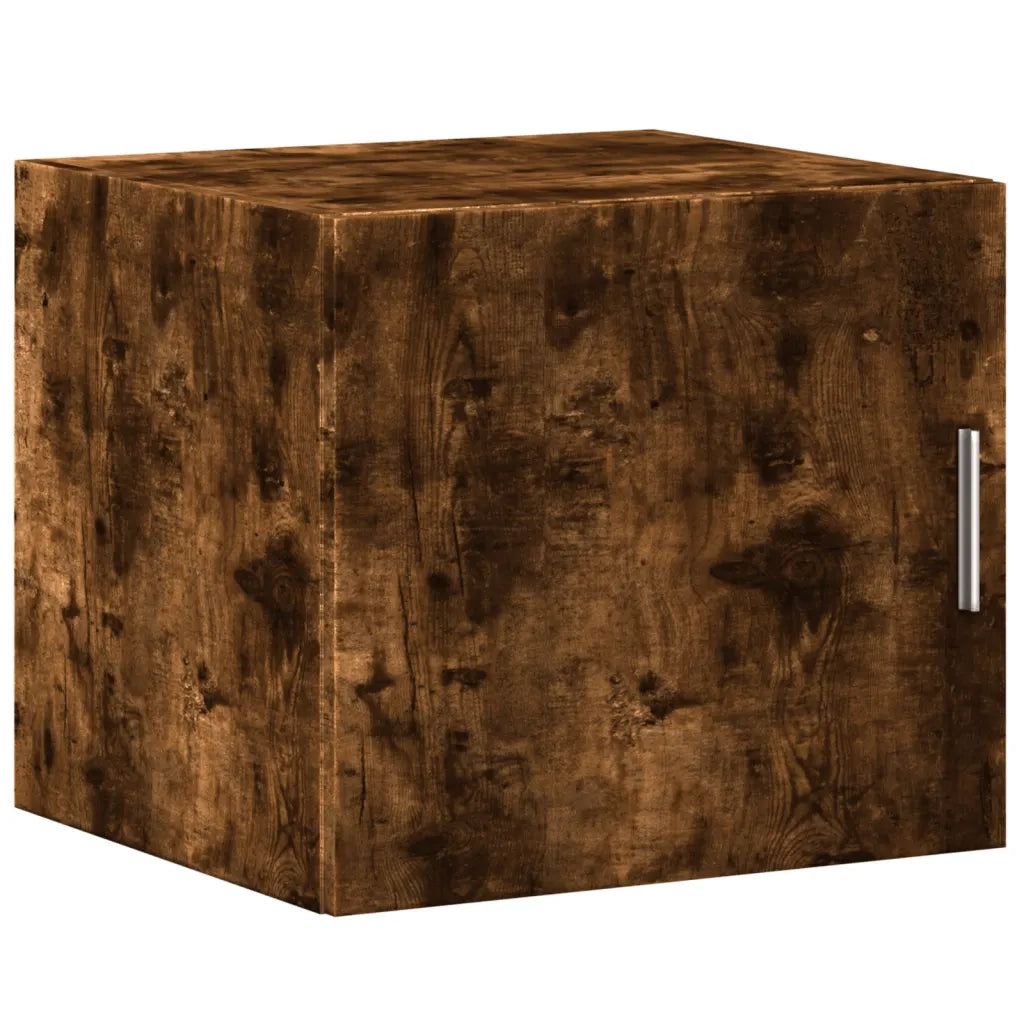 Armadietto a Muro | Mobile a Parete Rovere Fumo 45x42,5x40 cm in Legno Multistrato