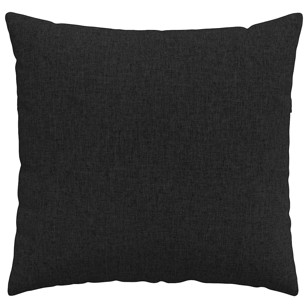 Cuscini da Divano 2 pcs Nero 45 x 45 cm Tessuto 42013913