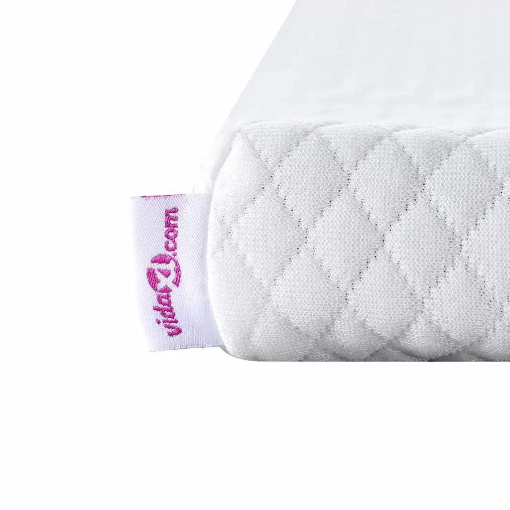 Topper per materasso Bianco 90 x 200 cm Tessuto Jacquard 4106212