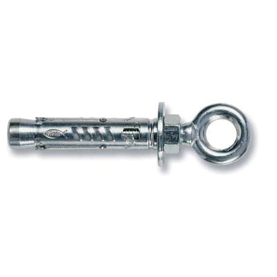 TASSELLO ACCIAIO TAM-O OCCHIOLO FISCHER - TA M  8 O- 50 pezzi
