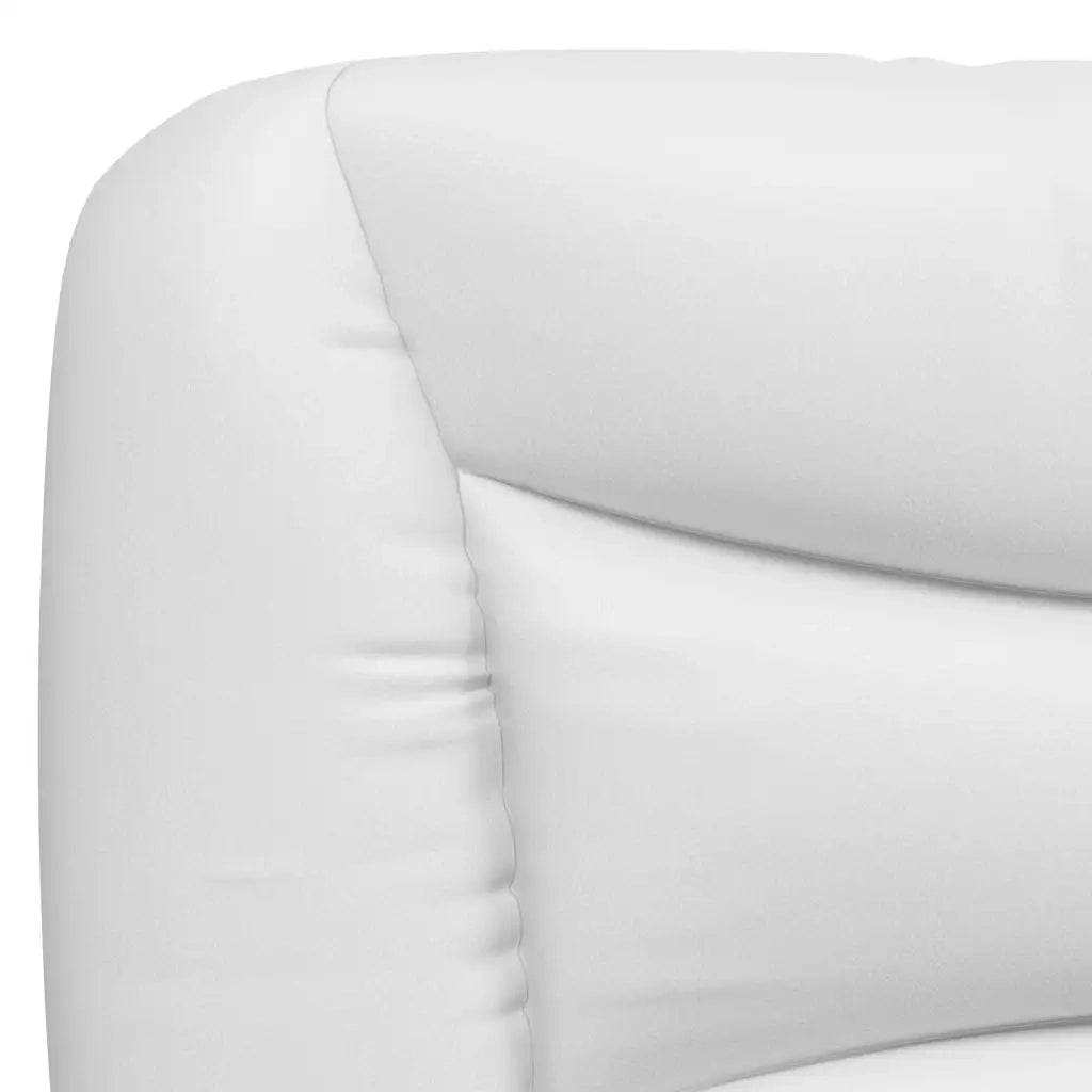 Cuscino Testiera Hvar Bianco 193 cm in Similpelle 374636