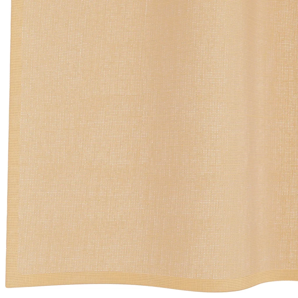 Tende in Voile con Occhielli 2 pz Sabbia