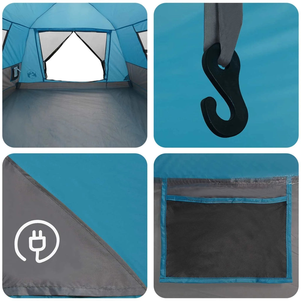 Tenda istantanea resistente all'acqua 2 persona Blu 42042263