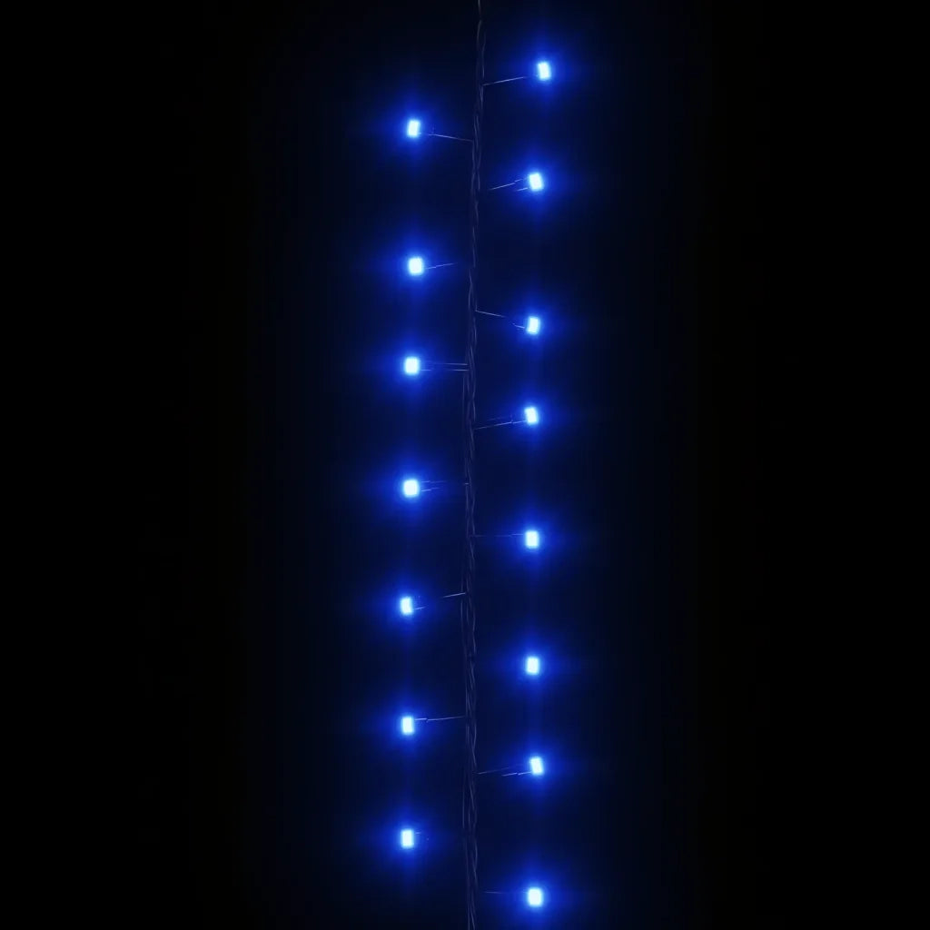 Stringa LED Compatta con 3000 Luci LED Blu 65 m PVC 343271
