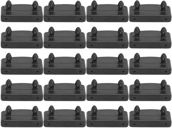 Supporti di fissaggio per superfici di lavoro in plastica - Drenaggi per superfici di lavoro - Supporti per superfici di lavoro - Sistema di fissaggio per superfici di lavoro - Duraturo - Antiscivolo - Leggero
