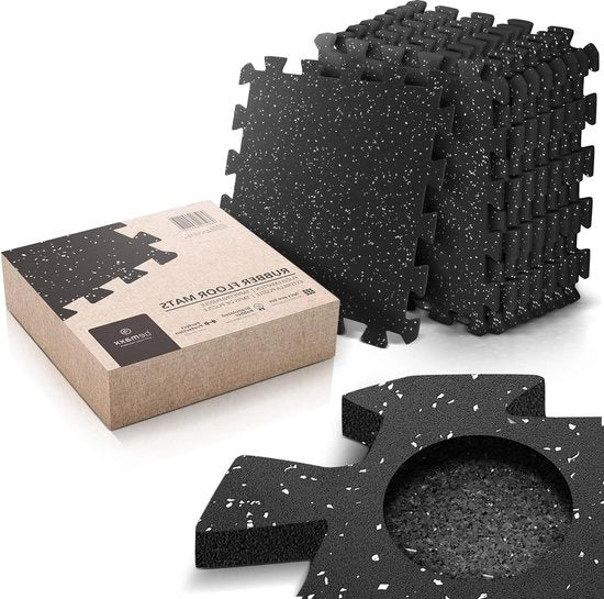 Teglie di schiuma morbide - Puzzoli EVA schiuma per fitness - Protezione per il pavimento di gomma - Sottotesto di protezione per allenamento sportivo