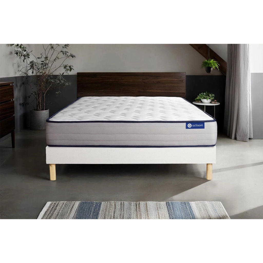 Kit rete e materasso matrimoniale Actimemo form 140x190cm - Spessore : 22cm- memory foam - rigido