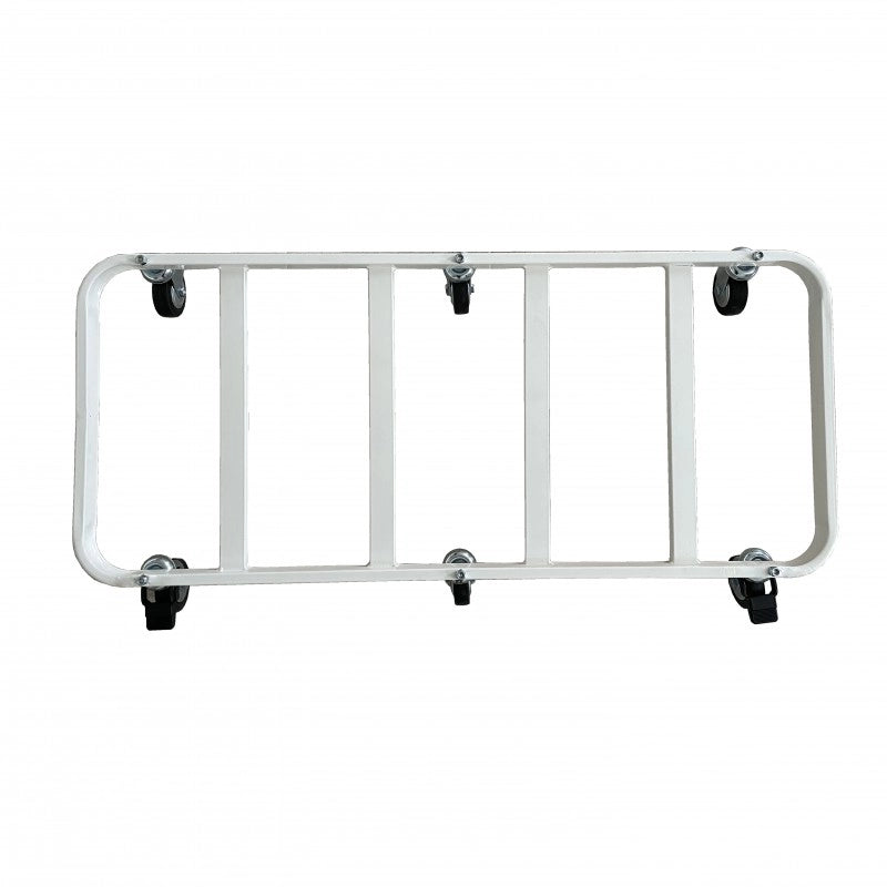 Carrello Piante per Vasi in Cemento / Terracotta con Ruote Cm 100X40 Tecnokit