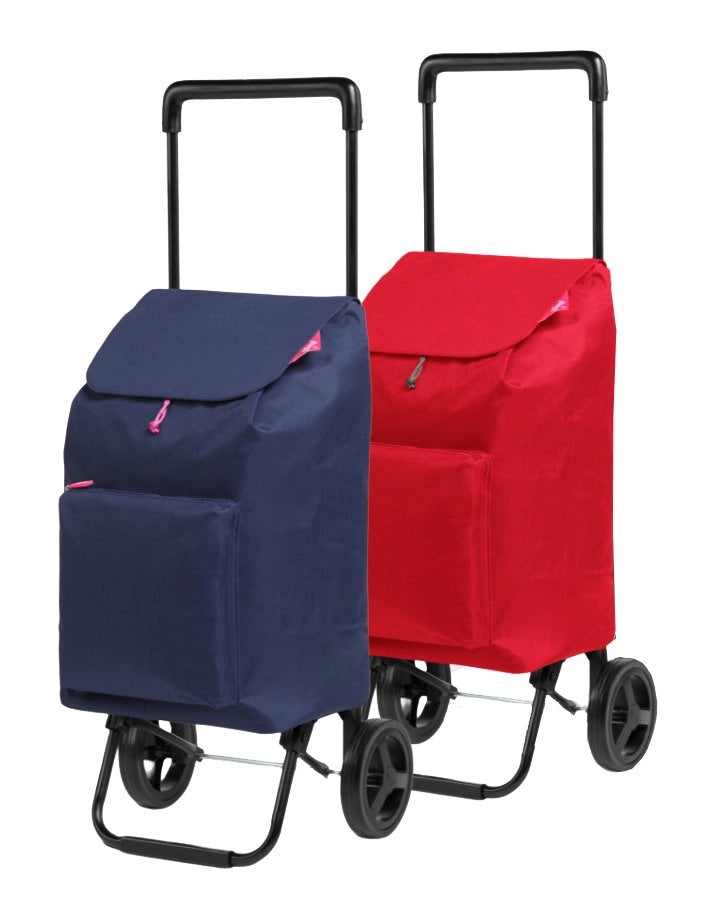 CARRELLO PORTASPESA 'ARGO' colore rosso - 45 lt - GIMI