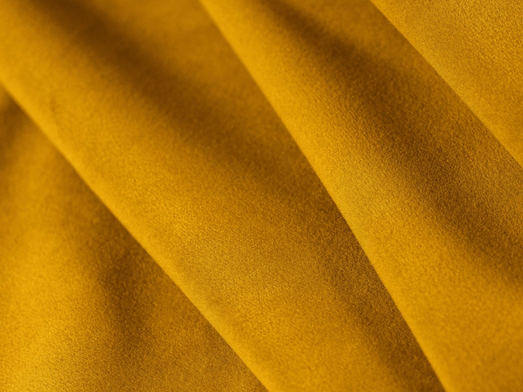 Cosmopolitan Design - Divano modulare "Rome" 3 posti in velluto giallo 