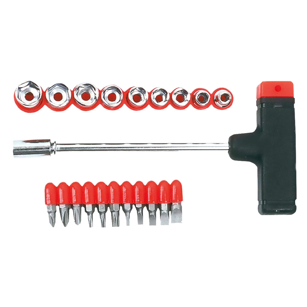 1cf cacciavite portainserti / bussole set 22 pz cod:ferx.514194nlm