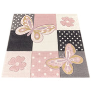 Tappeto cameretta Farfalle per bambini Dimensioni: cm 240x340