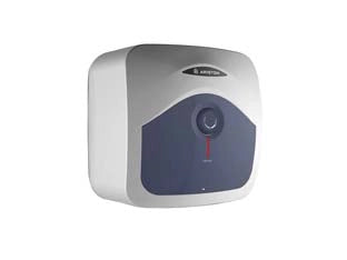 SCALDACQUA SOPRA LAVELLO BLU EVO R 30 EU3 lt.30, dimensioni mm.447x410x447h. peso kg.10,4    ARISTON