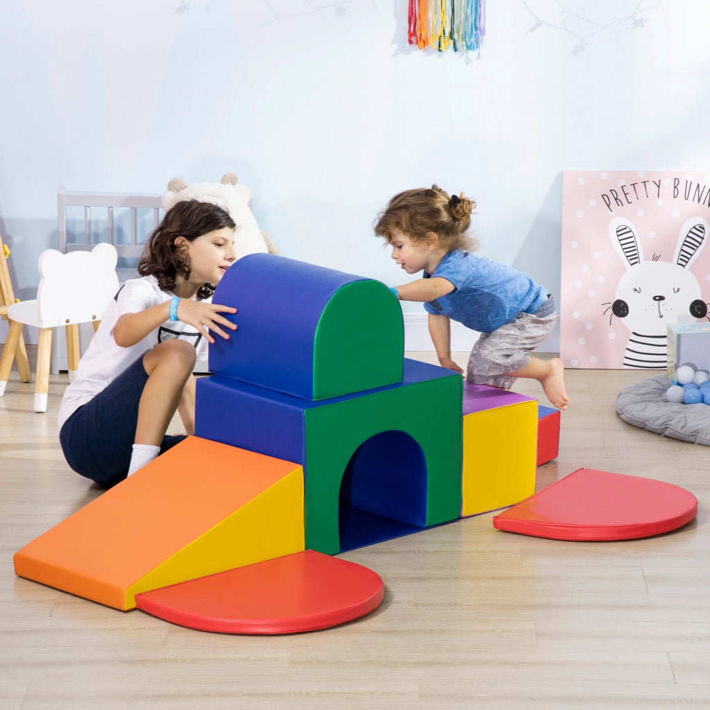 Set blocchi morbidi motricit¨¤ ¨C Xylo ¨C 7 pezzi schiuma multicolore