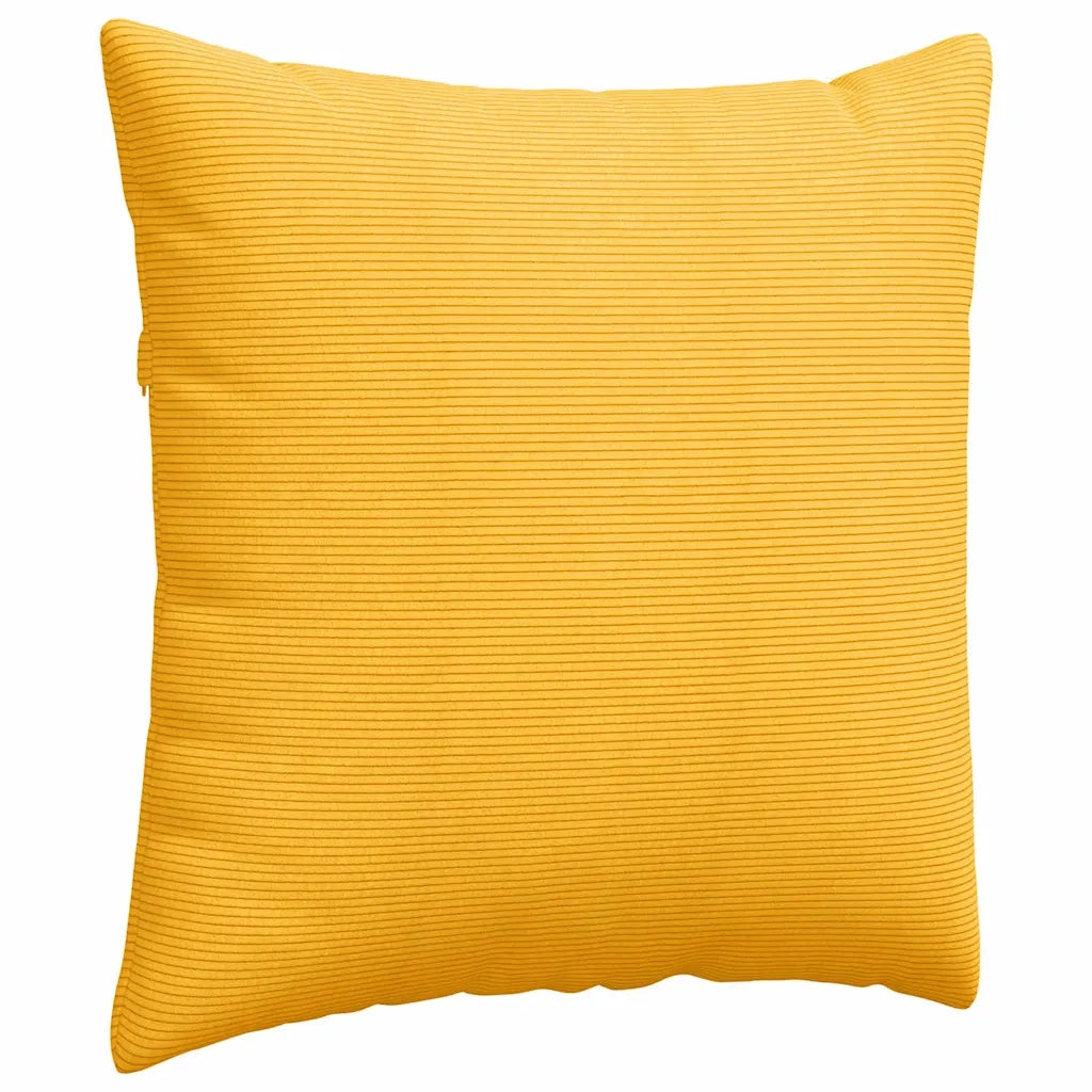 Cuscini da Divano 2 pcs Giallo Chiaro 80 x 80 cm 42014081