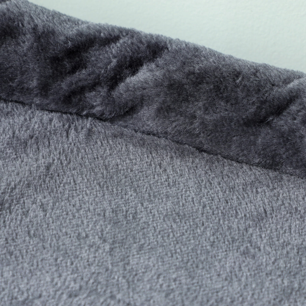 Arbre ¨¤ chat con 2 nicchie e piattaforme ¨C Minimal ¨C 45x40x66 cm grigio scuro