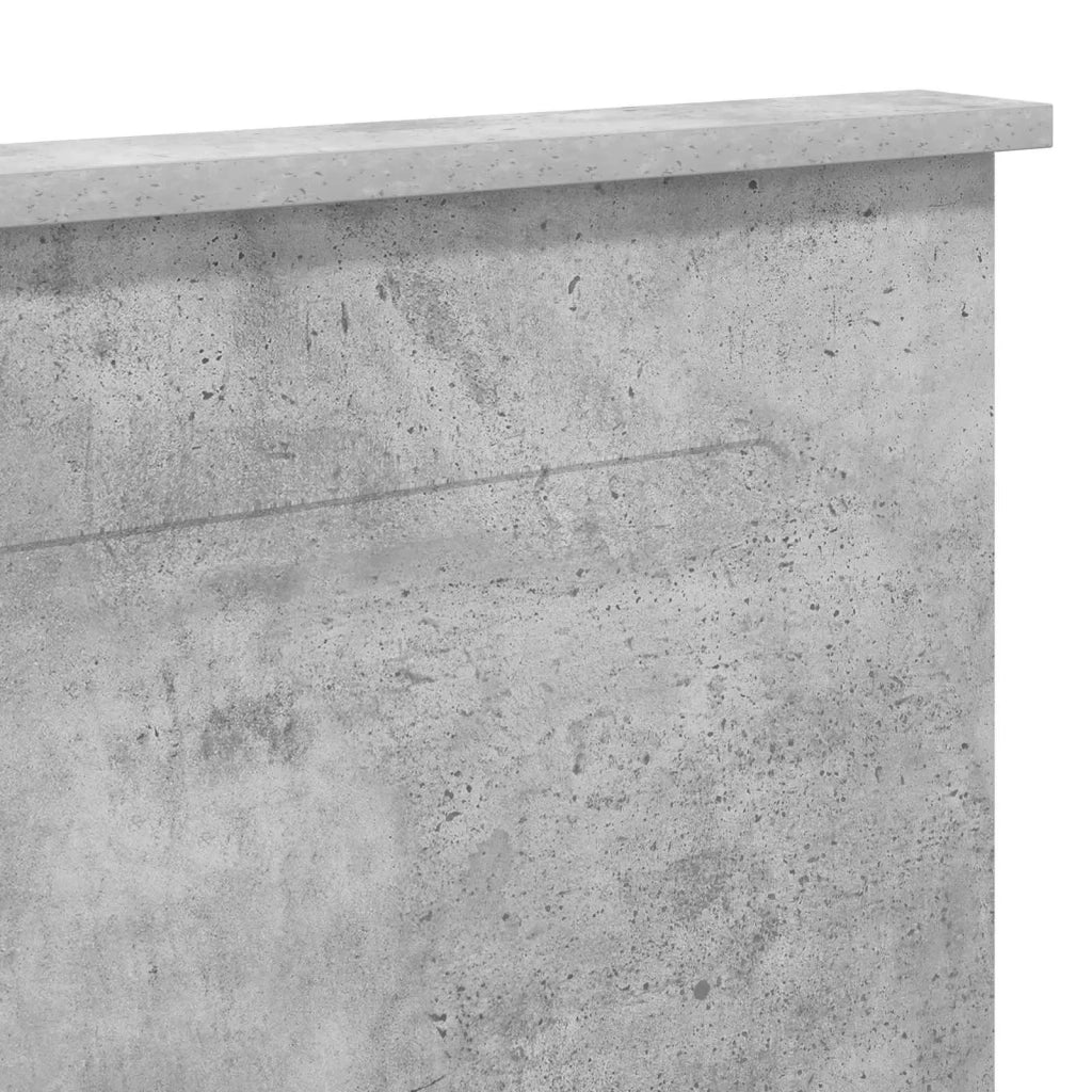 Testiera | Testata Grigio Cemento 100 cm Legno ingegnerizzato