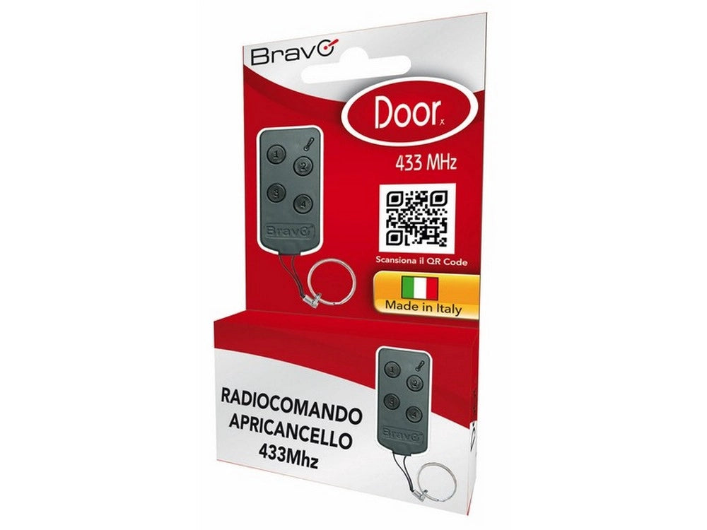 1cf radiocomando apricancello doorx codice fisso  frequenza 433 mhz display 22  cod:ferx.vit53518