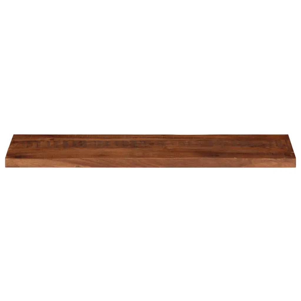 Piano Tavolo 110x30x3,8 cm Rettangolare in Massello di Recupero 371233