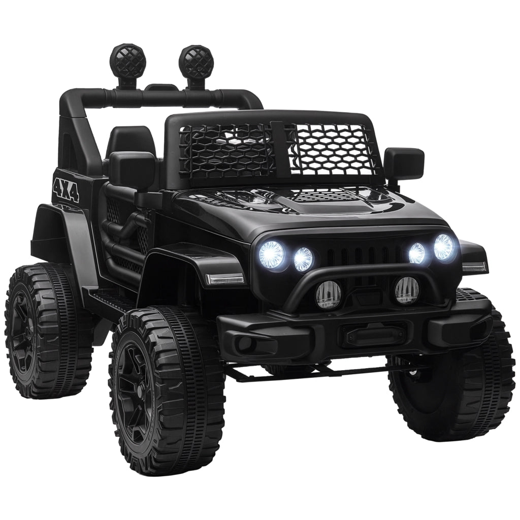 Auto elettrica per bambini 12V con telecomando ¨C Minimal ¨C nero