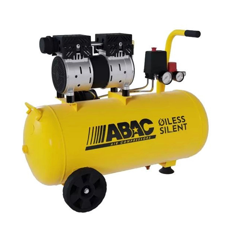 COMPRESSORE ARIA MONTECARLO XT SIL 10 YELLOW MONOFASE 50LT 1HP 0,75KW ABAC