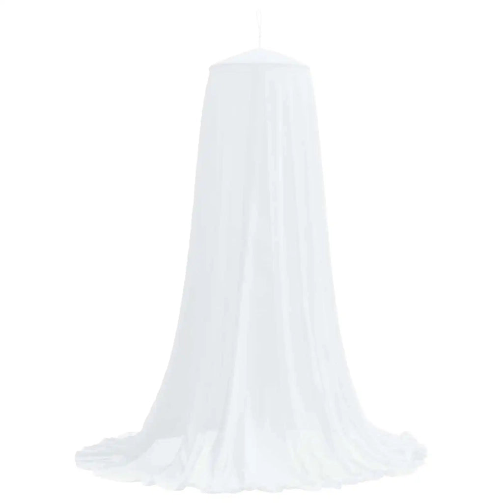 Zanzariera per letto 156 maglia 3 pz Bianco Poliestere CFW2985286