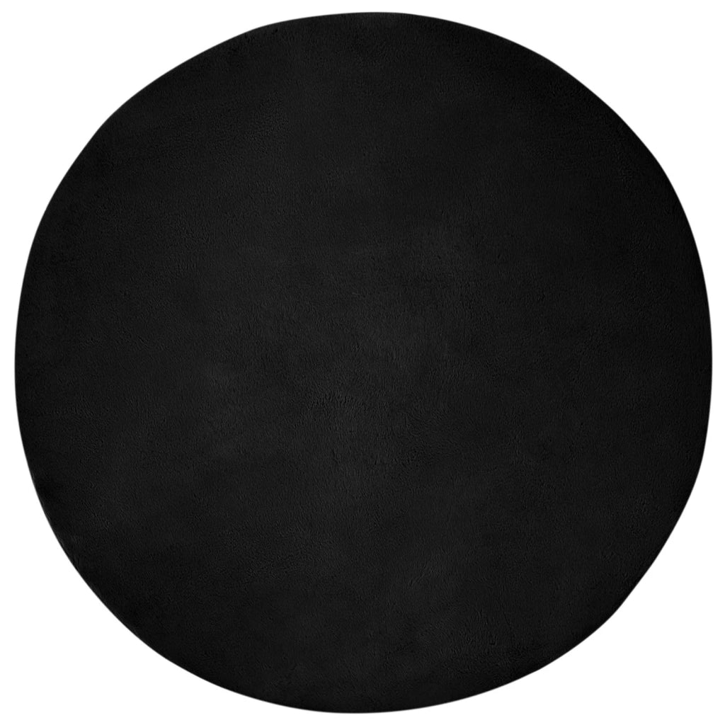 Tappeto antiscivolo in sintetica di coniglio OLITE Nero 42021735