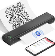 Stampante termica portatile A4 con Bluetooth per uso mobile