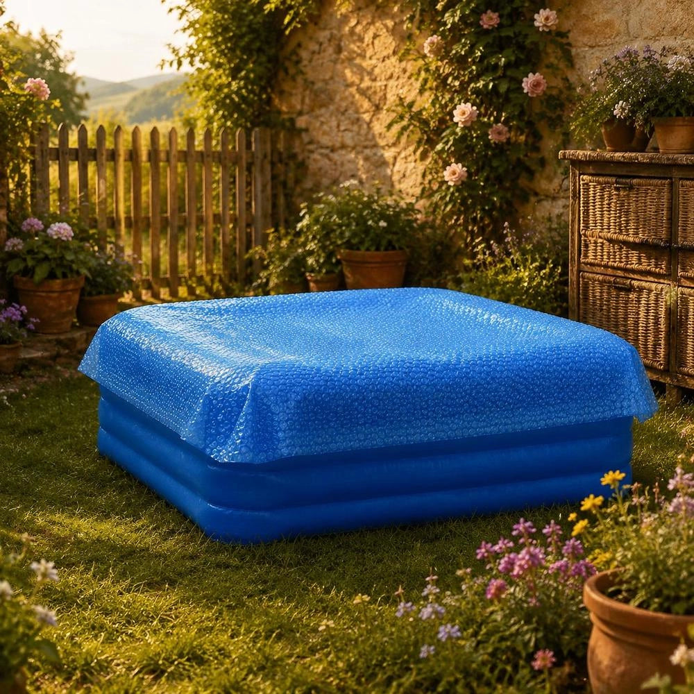 Rectangular Pool Cover 500x300 Cm PE Blue