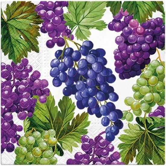 Servetten a 3 strati di carta - Druide - Decorazione da tavola ideale - 33 x 33 cm - 20 pezzi - Stampati con inchiostro a base acquosa - Festa di compleanno - Festa in giardino - Festa di famiglia - Servetten per picnic in carta
