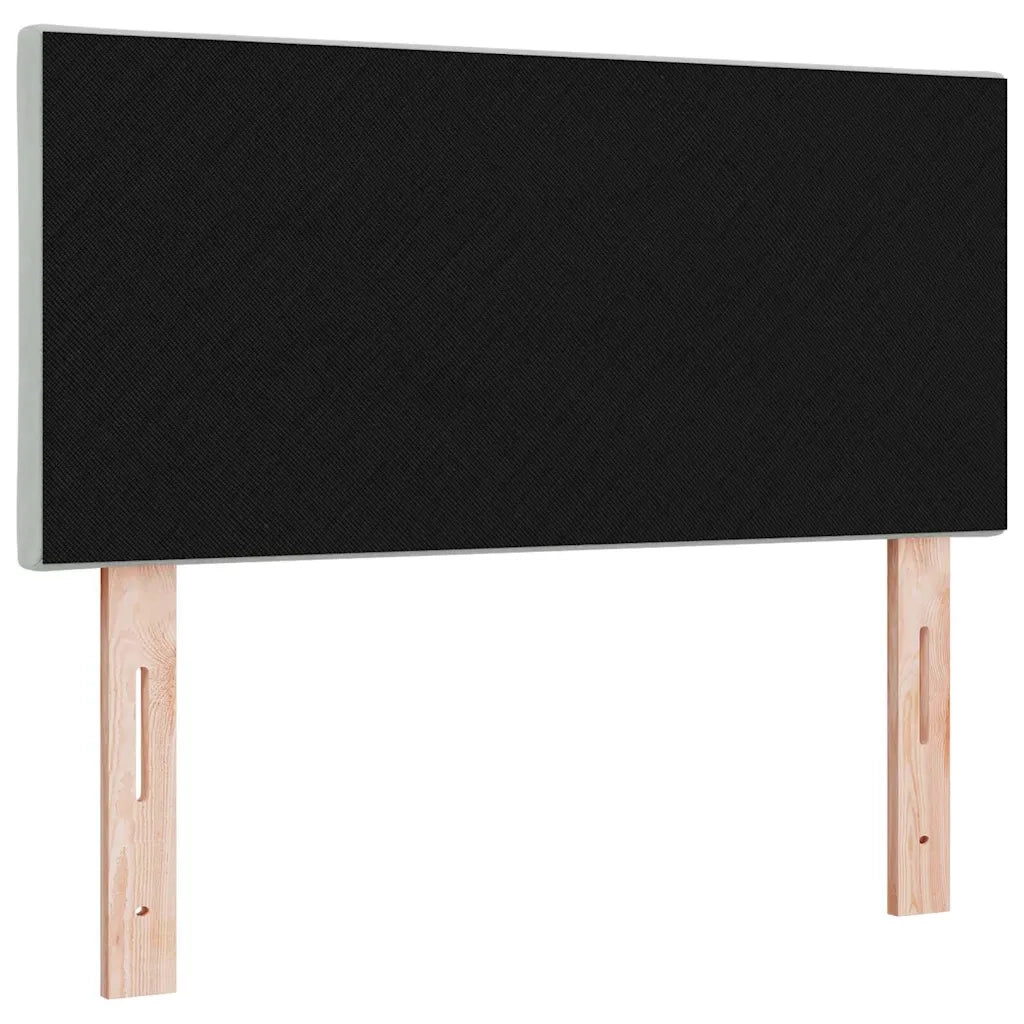 Testiera | Testata Grigio chiaro 90 cm Velluto