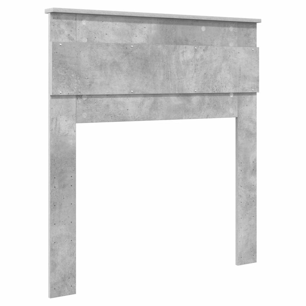 Testiera | Testata Grigio cemento Legno multistrato