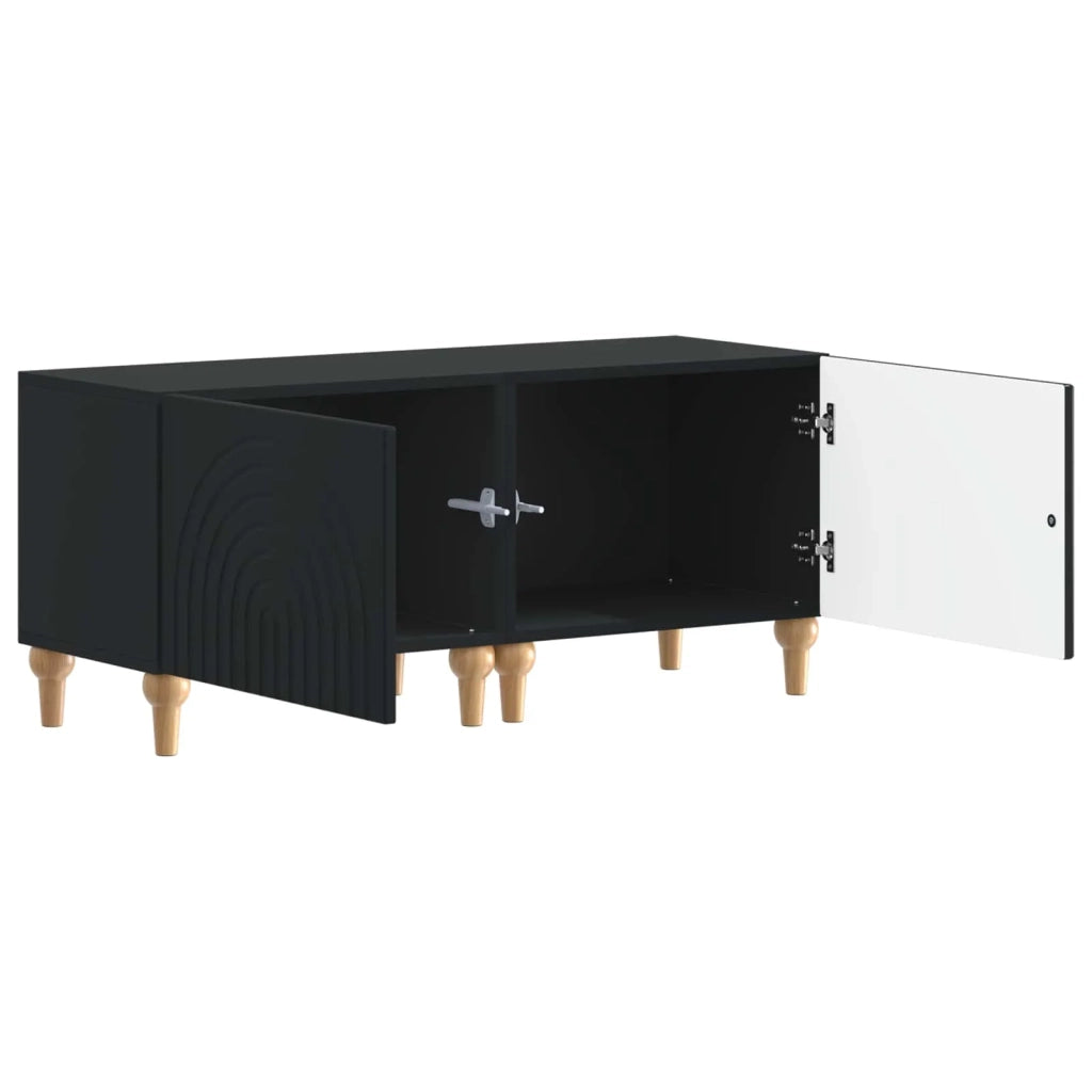 Mobile TV Nero Legno ingegnerizzato 896236