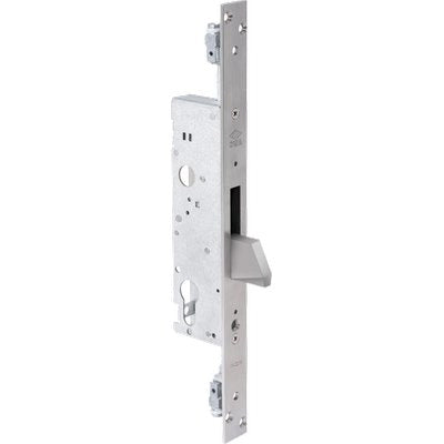 SERRATURA MONTANTE INFILARE 46820 CISA - B.Q INOX F.MM 22 F.SAGOM M1 TRIPL E.MM 25- 1 pezzi