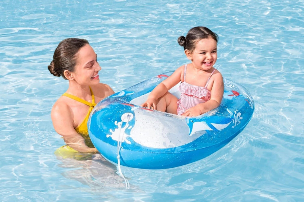 BESTWAY CANOTTINO DELFINO 102X69 CM  3+ ANNI GONFIABILE