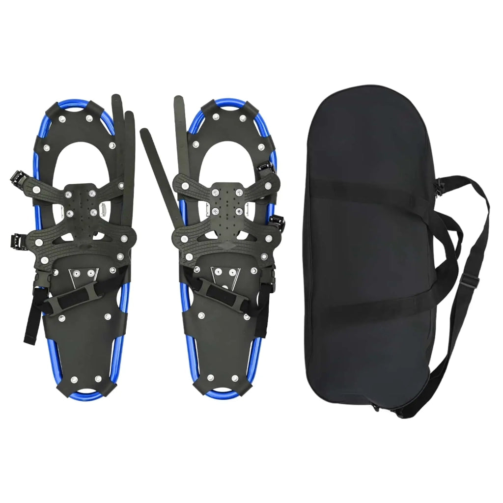 Ciaspole 3 in 1 Blu e Nero 63 x 21 cm Alluminio e HDPE CFW3162748