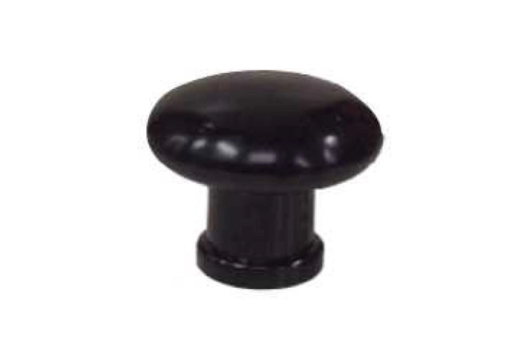 Pomolo Plastificato 32Mm Nero Pezzi 1 - Masidef