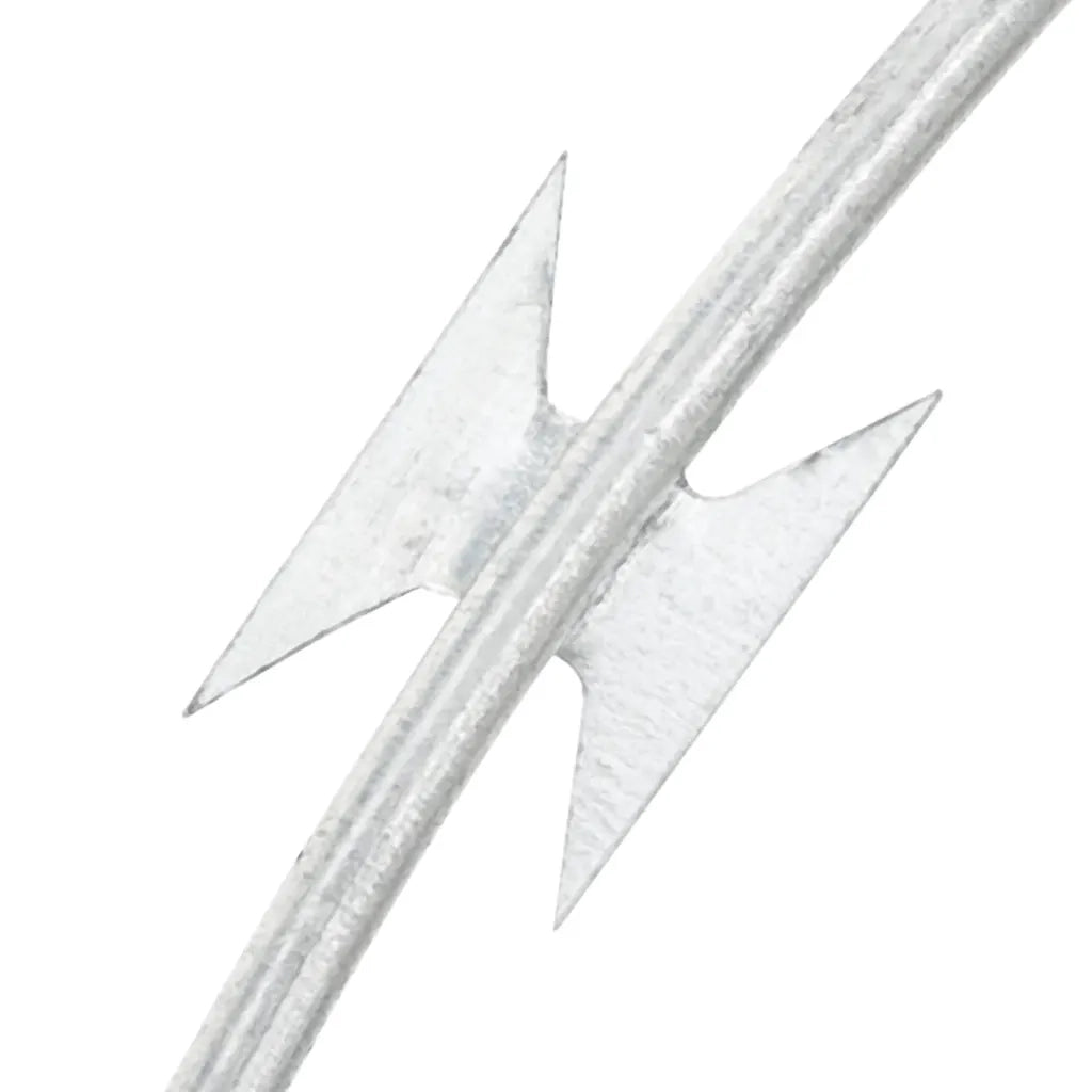 Filo Spinato Fermagliato in Acciaio Zincato 300 m 143337
