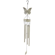 Campanello metallo farfalla cm 15,5x12h111